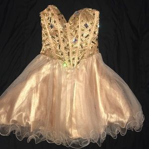 Glamorous Short Prom Dress/Sweet 16 Dress